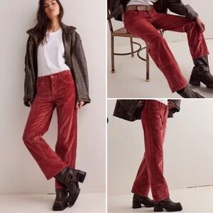 We the Free Risk Taker Straight Cords 25 or 26 NWOT Wine
